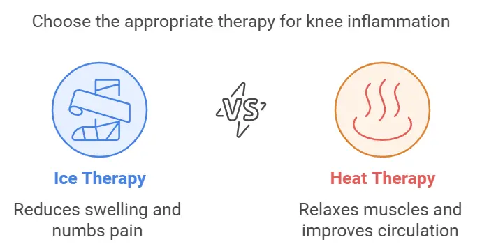 Ice therapy vs heat therapy